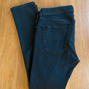 Men’s Hollister Black Ripped Skinny Jeans 32x32